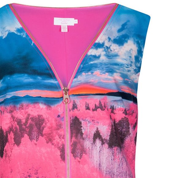 Ted Baker Rhoma Road To nowhere Shift Dress - Picture 4 of 5